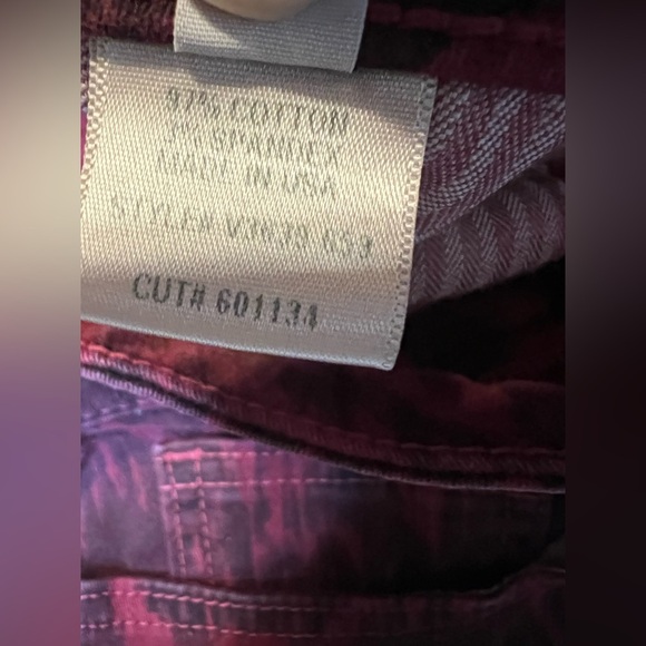 Chelsea & Violet Boho Ikat Print Statement Skinny Jeans Size 27 - Picture 4 of 5